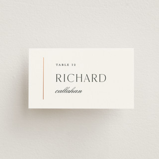 Understated Elegance Foil-Pressed Place Cards