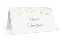 Aperol Foil-Pressed Place Cards