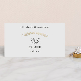 Always Foil-Pressed Place Cards