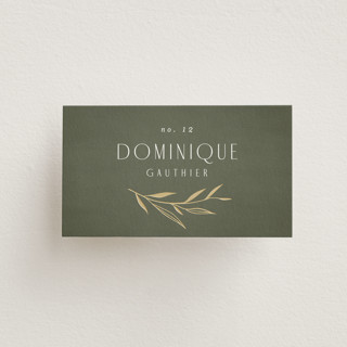 Botanical Arches Foil-Pressed Place Cards