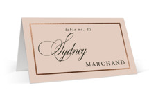 Playbill Foil-Pressed Place Cards