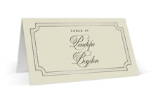 Honeybee Foil-Pressed Place Cards