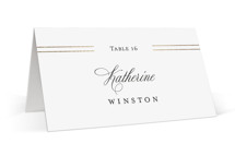 Elencourt Foil-Pressed Place Cards