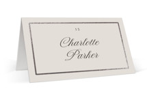 Tux Foil-Pressed Place Cards