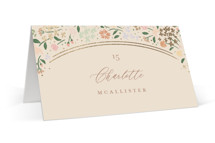 Esther's garden Foil-Pressed Place Cards