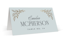 Foil-Pressed Place Cards