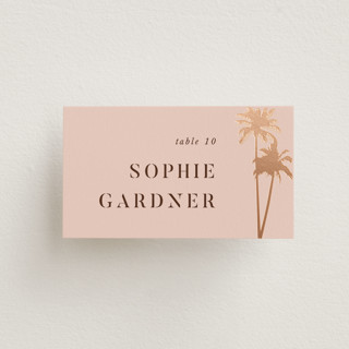 Sunset by the Sea Foil-Pressed Place Cards