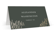 Peaks Foil-Pressed Place Cards