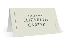 deco arch Foil-Pressed Place Cards