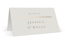 Illusion Foil-Pressed Place Cards