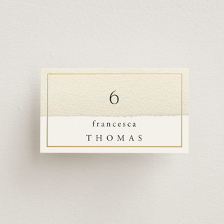 Contemplate Foil-Pressed Place Cards