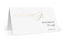 Love Foil-Pressed Place Cards