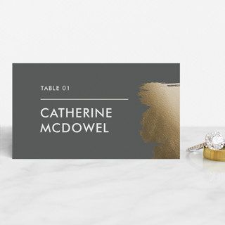 A Love So Bright Foil-Pressed Place Cards
