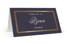 Prelude Foil-Pressed Place Cards