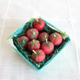 Red Cherry Tomato Beeswax Birthday Candles Party Candles