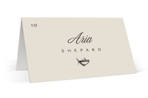 Watercolor Place Cards - Fish