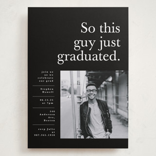 Still Graduating Grand Graduation Party Invitations