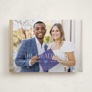 Grad Duo Graduation Announcements
