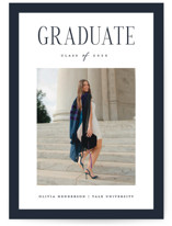 classic layout Graduation Announcements