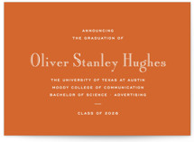 Campus Graduation Announcements