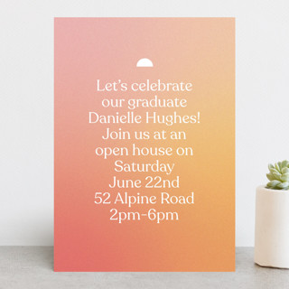 Sherbert Graduation Announcements