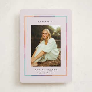 candy rainbow Graduation Announcements