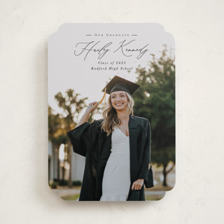 Timeless Classic Graduation Announcements