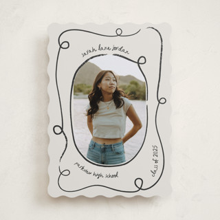 Swirl Graduation Announcements