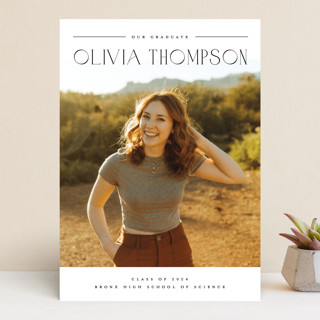 Big Name Graduation Announcements
