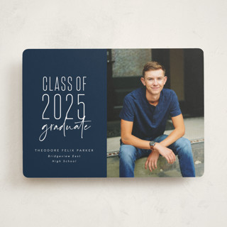 One and done Graduation Announcements