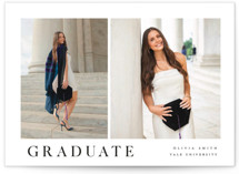 clean duo Graduation Announcements