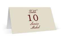 Mughal Gardens Place Cards