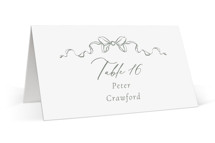 Ornate sketched frame Place Cards