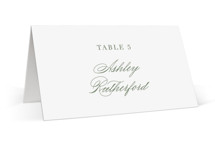 Classically Elegant Place Cards