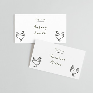 Bon Vivant (Chicken) Place Cards