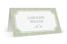 Summer Linen Place Cards
