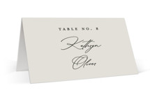 Modern Monogram Place Cards