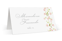Rosebud Place Cards