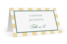Curved Frame Place Cards
