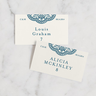 Ornamental Place Cards