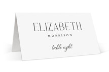 Bold Elegance Place Cards