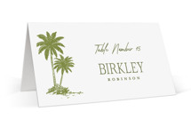 West Coast Toile Place Cards