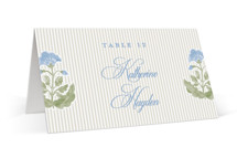 Patterned florals Place Cards