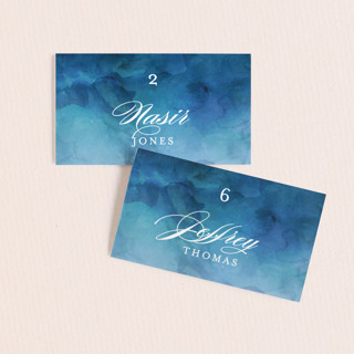 Indigo Sea Place Cards