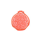 Le Dinner Pomegranate Cocktail Napkins - Set of 16 Party Napkins