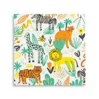 Into the Wild Large Napkins - Pack of 16 Party Napkins