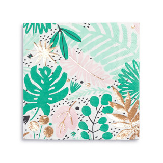 Tropicale Large Napkins- Pack of 16 Party Napkins