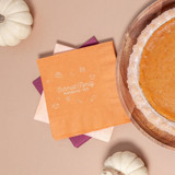 Thanksgiving Food Confetti Napkin, cocktail size, set of 100 Party Napkins