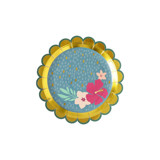 Tropical Platters - Pack of 4 Party Plates and Bowls