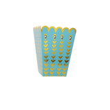 Tropical Treat Boxes, Peacock - Pack of 12 Party Plates and Bowls